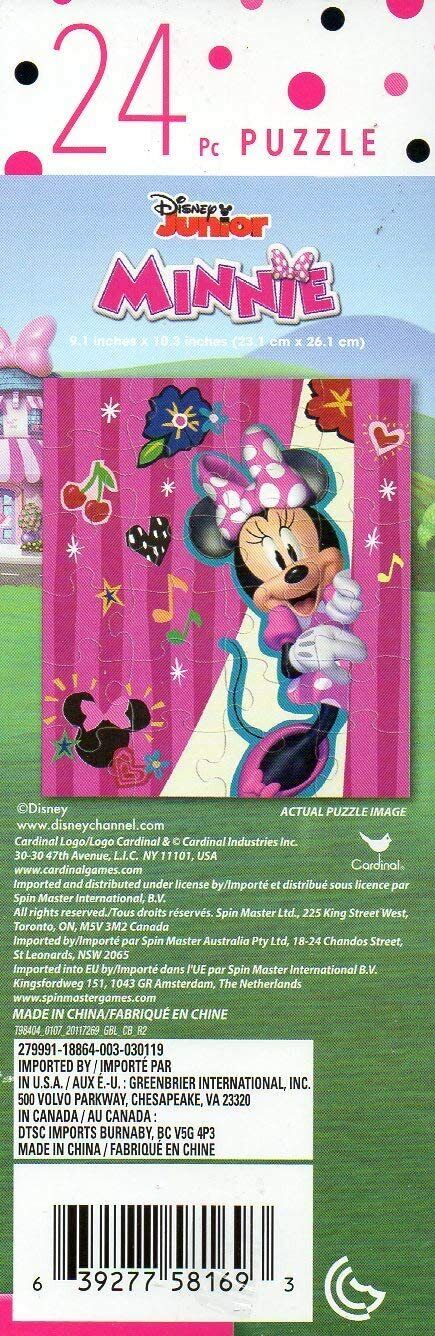 Disney Junior Minnie - 24 Pieces Jigsaw Puzzle