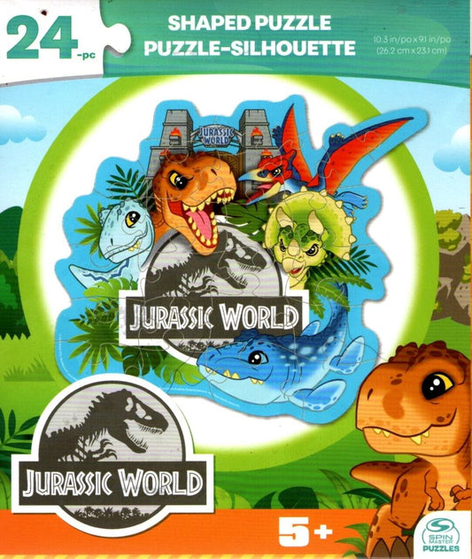 Jurassic World - 24 Shaped Puzzle