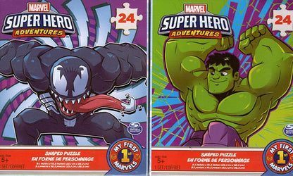 Marvel Super Hero - Adventures - 24 Pieces Jigsaw Puzzle (Set of 2)