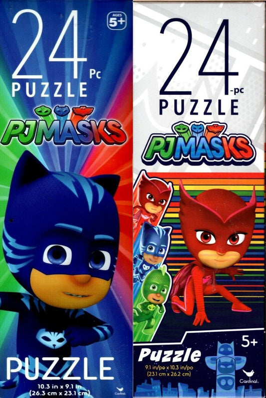 PJ Masks - 24 Pieces Jigsaw Puzzle (Set of 2)