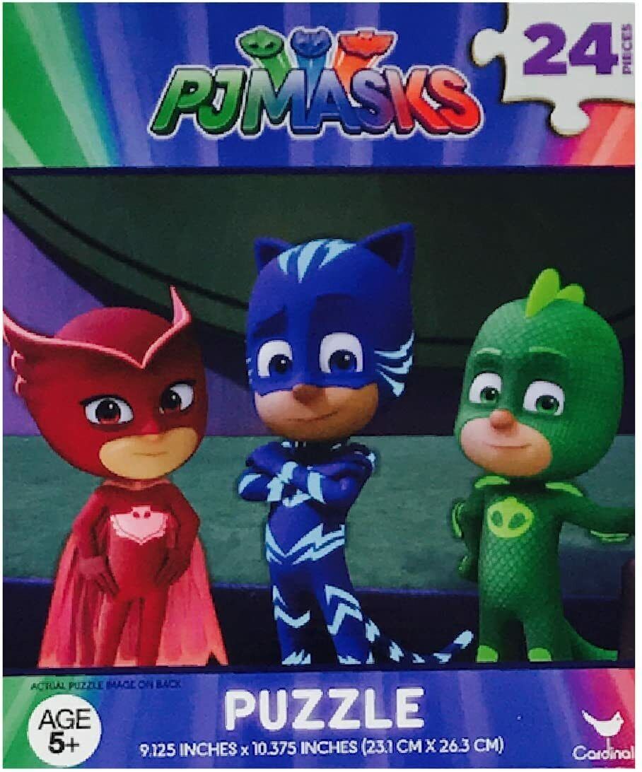 PJ Masks Jigsaw Puzzle 2 Pack Assorted Designs 24 Piece Assorted Design