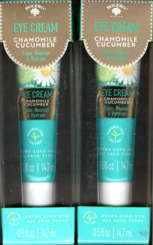 Eye Cream Chamomile Cucumber - Calm, Nourish & Hydrate 0,5fl oz (14,7ml) Set 2