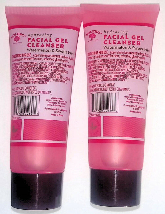 Hydrating Facial Gel Cleanser Watermelon & Sweet Mint For All Skin Types Set