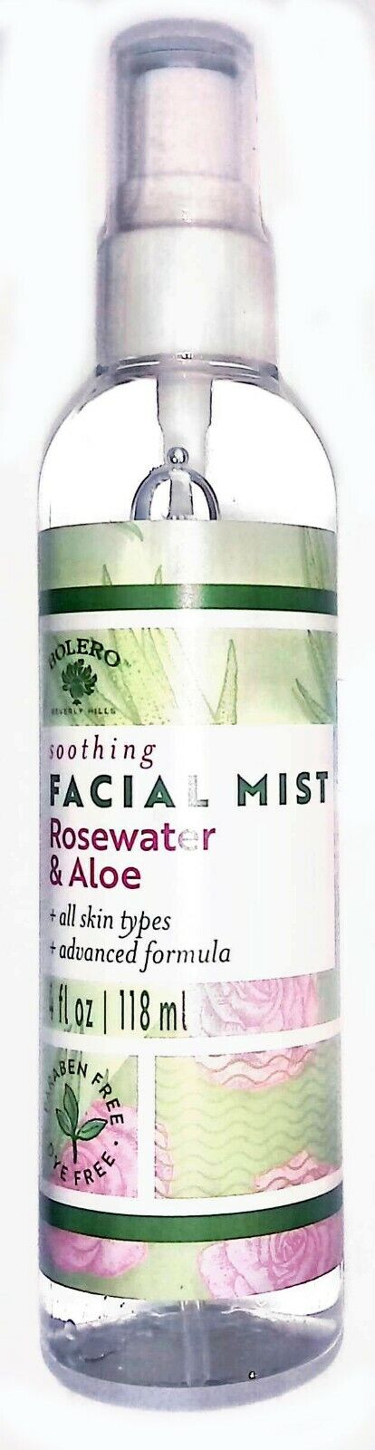 Bolero Soothing Facial Mist Rosewater & Aloe 4fl oz 118ml