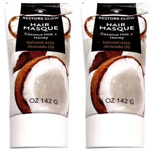 Hair Masque Coconut Milk & Honey Infused with Avocado Oil 5fl oz (142 ml) Set