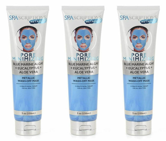 Pore Minimize Metallic Wash-Off Mask - 5 oz (Set of 3)