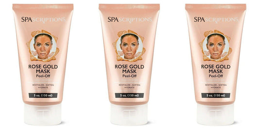 Peel-Off Rose Gold Mask (Set of 3)