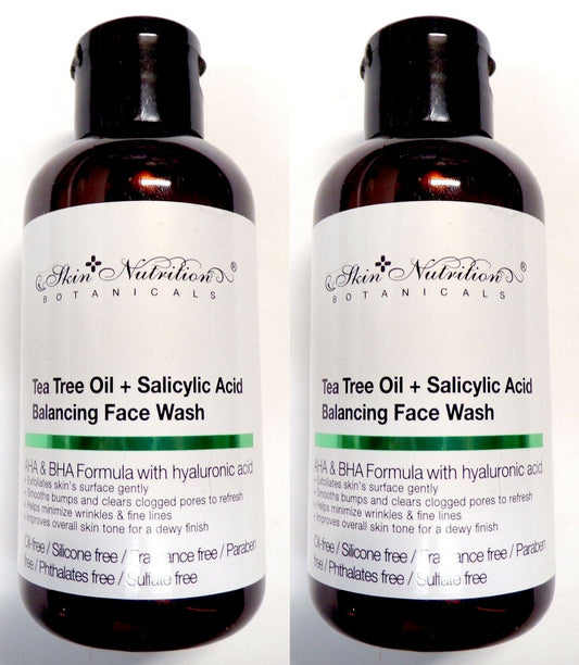 Skin Nutrition Botanical s - Tea Tree Oil + Salicylic Acid Balancing Face Wash