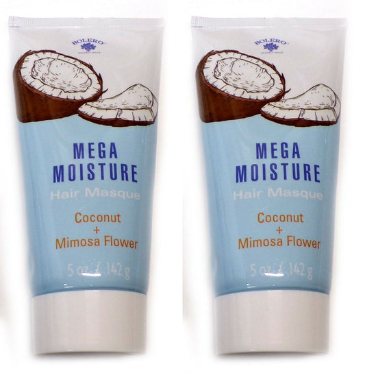 Mega Moisture Hair Masque Coconut + Mimosa Flower 5fl oz (142ml) (Set of 2)