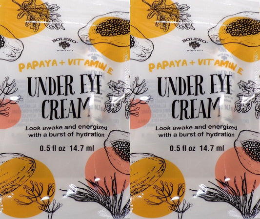 Under Eye Cream Papaya + Vitamin E 0,5fl oz (14,7ml) (Set of 2)