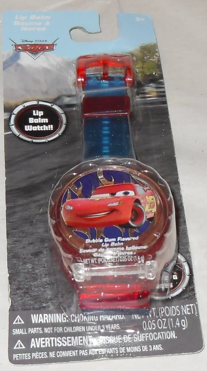 DP Disney Pixar Cars Lip Balm Watch - This is NOT an Actual Watch - Lip Balm