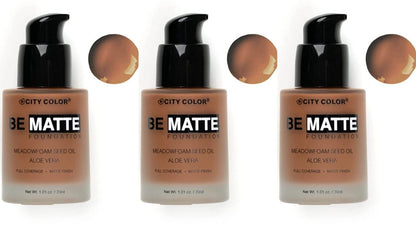 Matte 204- Be Matte Foundation (Set of 3)