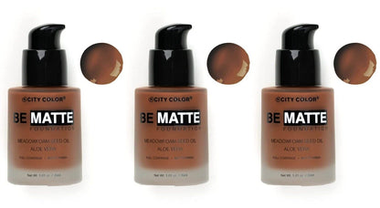 Matte 302 - Be Matte Foundation (Set of 3)