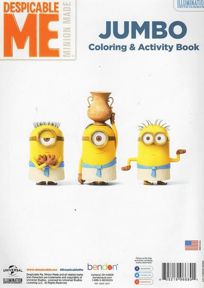 Despicable Me Jumbo Coloring and Activity Book