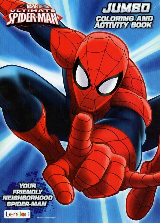 Marvel Ultimate Spider-Man Jumbo Coloring & Activity Book