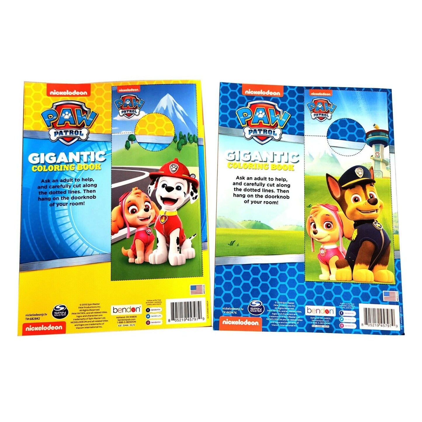 Paw Patrol Gigantic Coloring Book