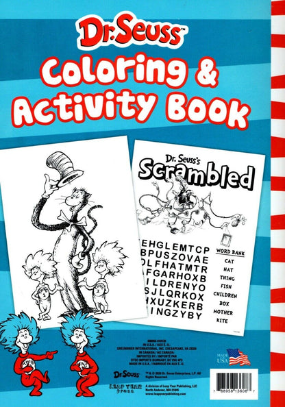 Dr. Seuss Coloring & Activity Book - The Cat in the Hat