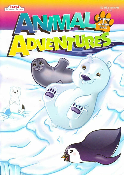 Animal Adventures Coloring & Activity Book