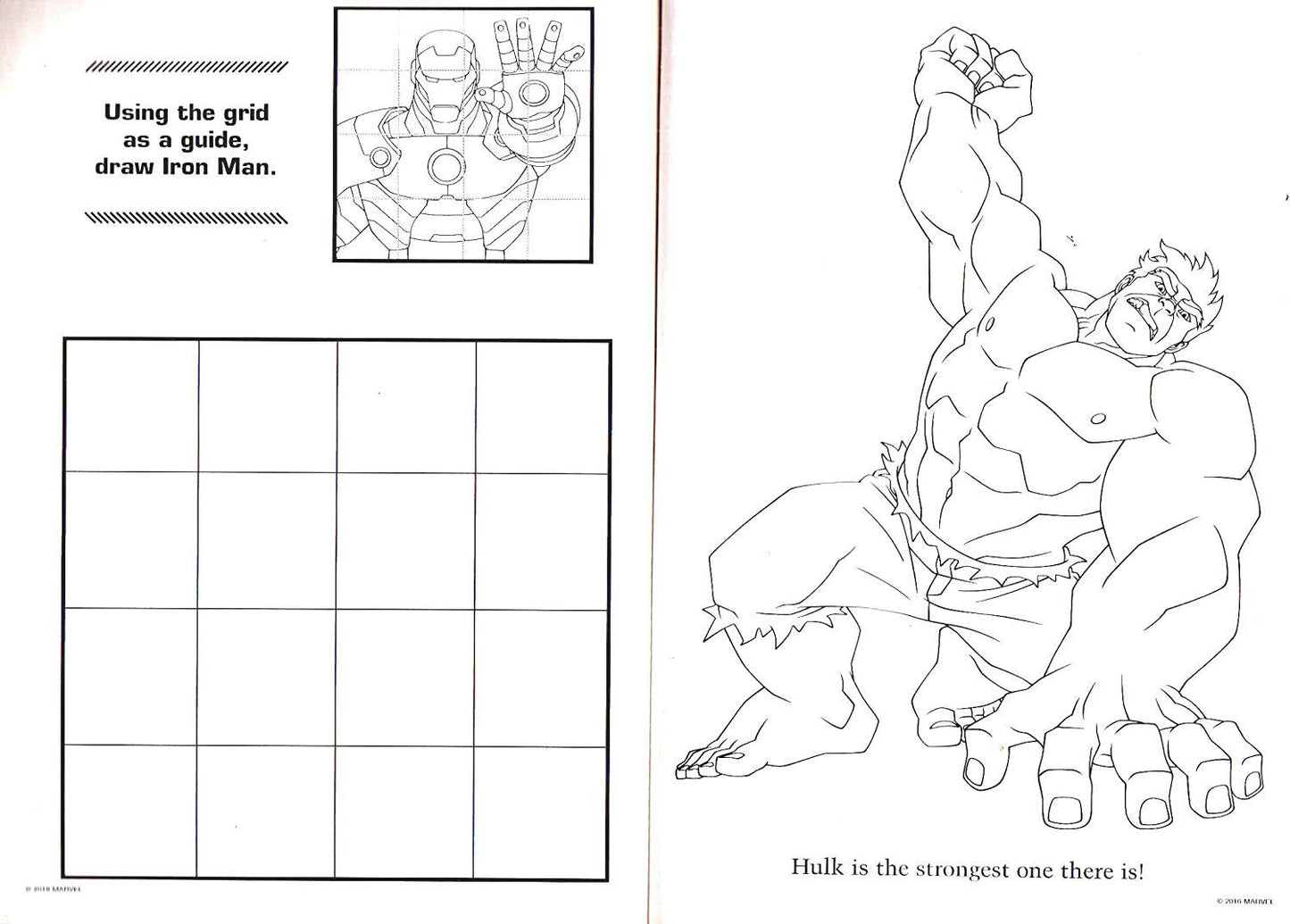 Marvel Avengers - Wield the Shield - Coloring and Activity Book