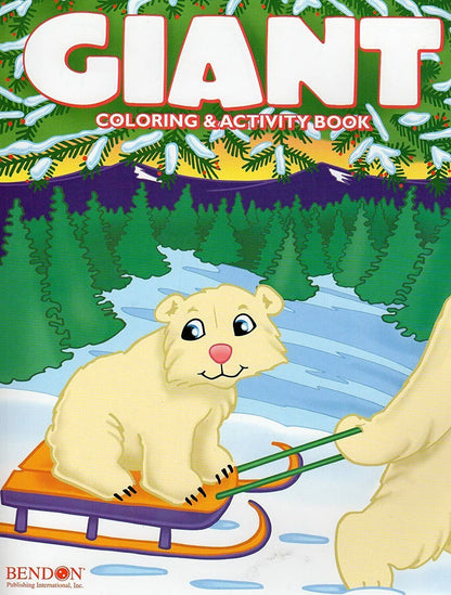 Coloring and Activity Book 160 Page ~ Christmas Winter Holiday Book!