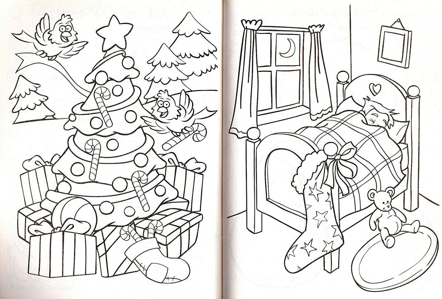 Coloring and Activity Book 160 Page ~ Christmas Winter Holiday Book!