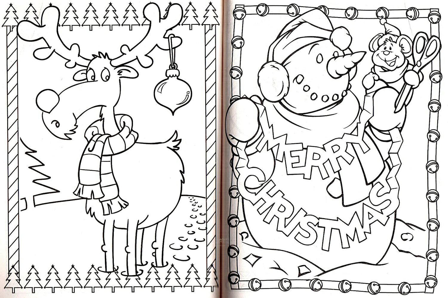 Coloring and Activity Book 160 Page ~ Christmas Winter Holiday Book! - Set of 3