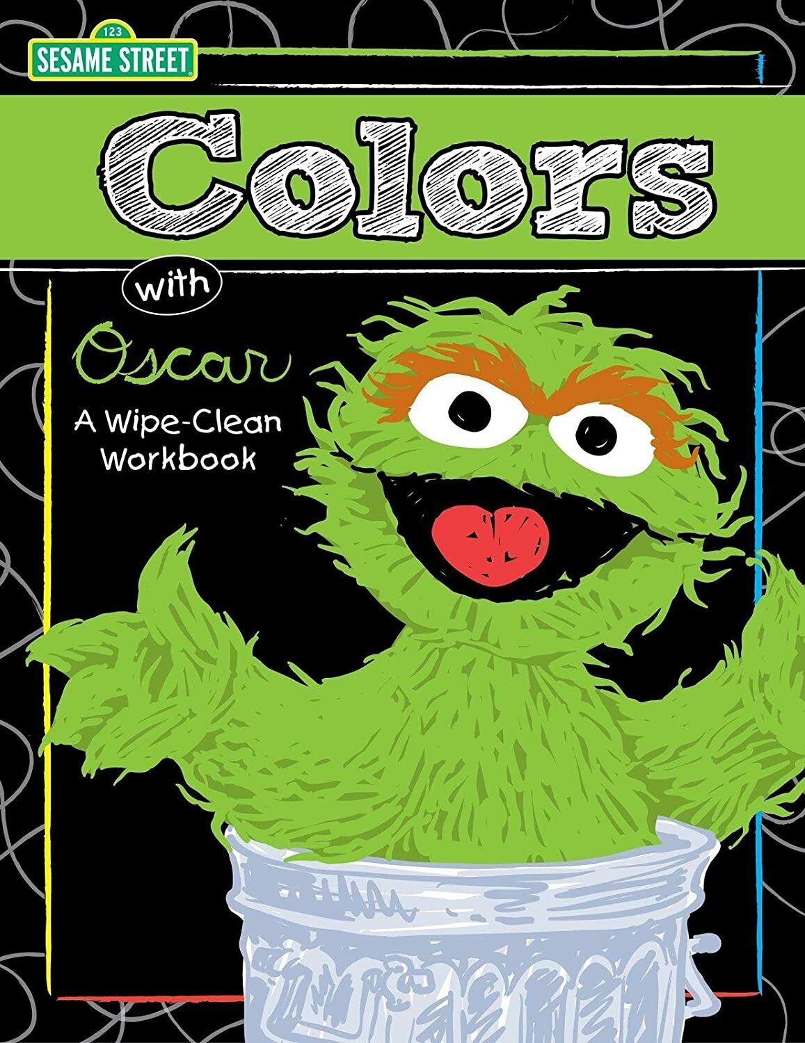 Sesame Street - Fun with Colors and Shapes Write On Wipe Off Book