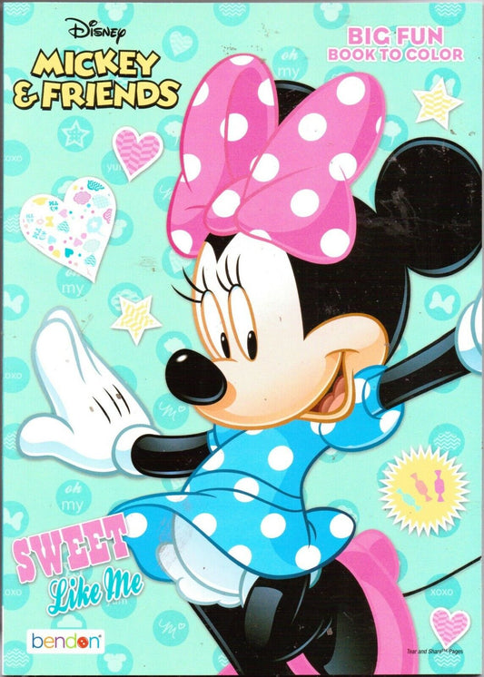 Disney Mickey & Friends Big Fun Book to Color ~ Sweet Like Me