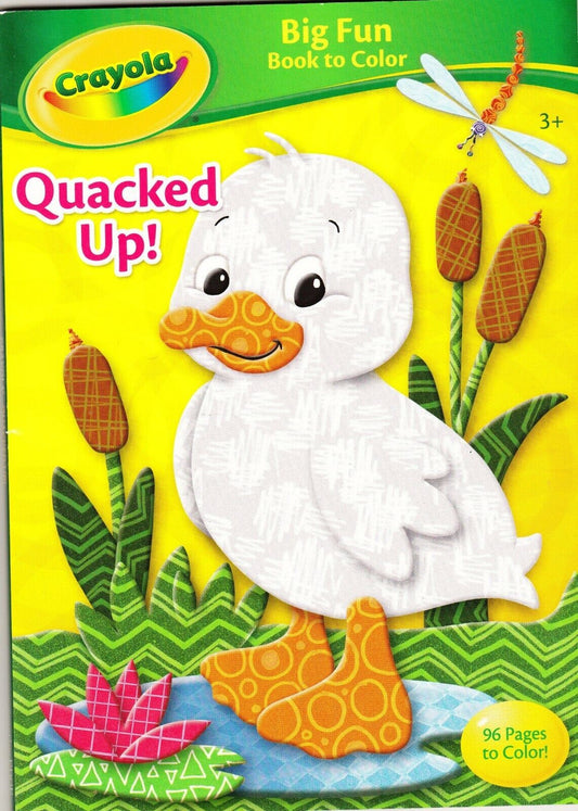 Crayola Quacked Up Big Fun Book To Color