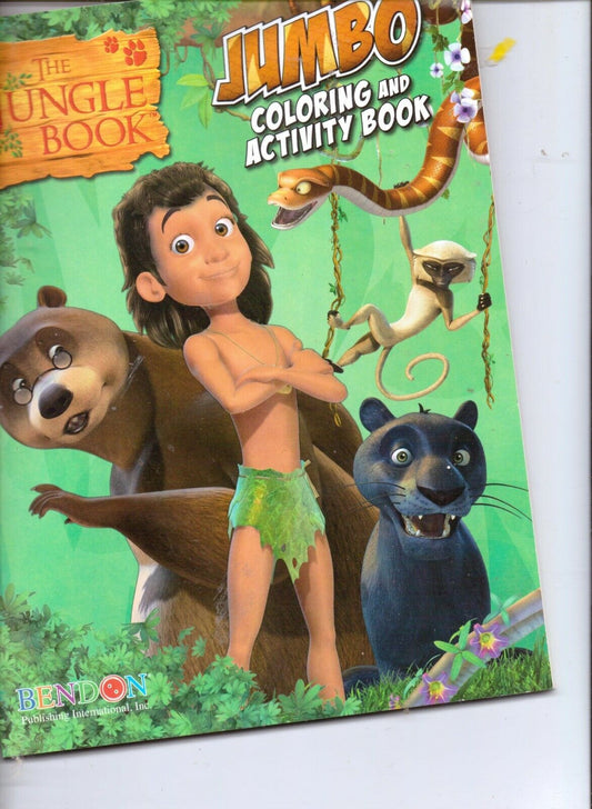 The Jungle Book (Jumbo) Coloring & Activity Book