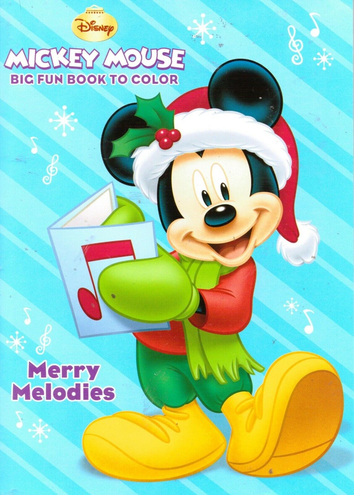 Mickey Mouse Big Fun Book to Color - (Set of 2 books)