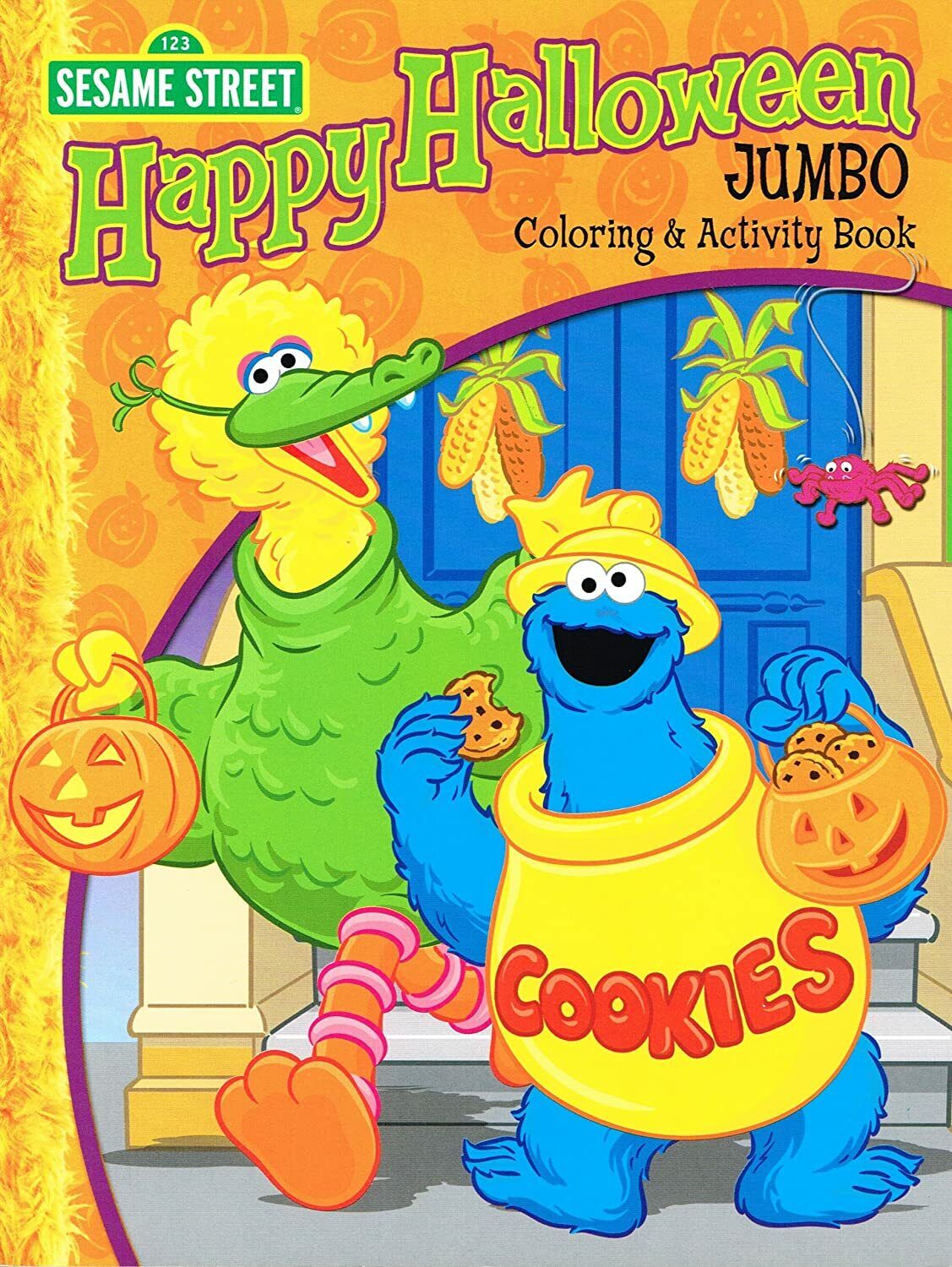 Sesame Street Holiday / Christmas Coloring Books (Set of 2)