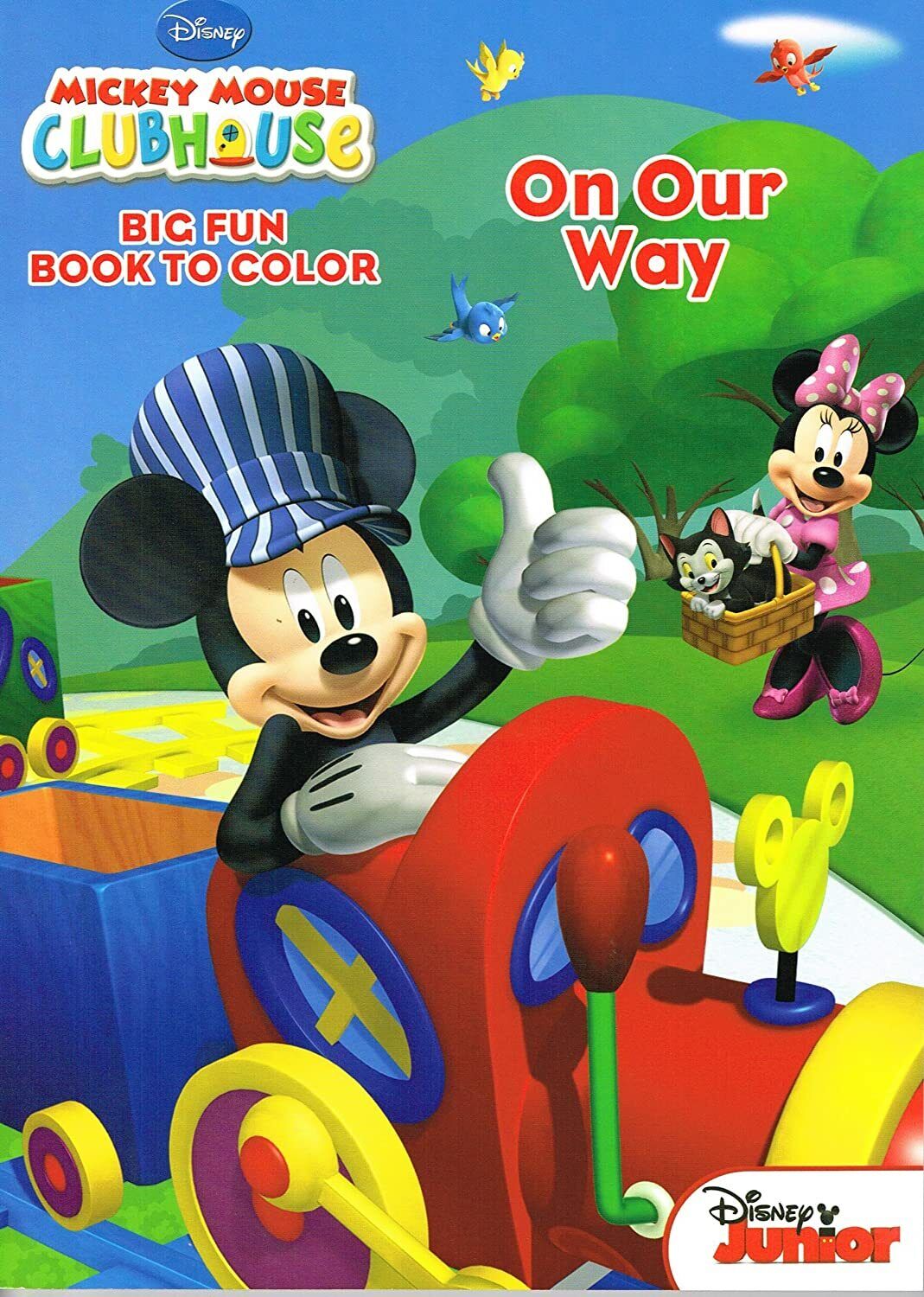 Disney Mickey Mouse Clubhouse Set of 4 Different 96 Page Coloring Books