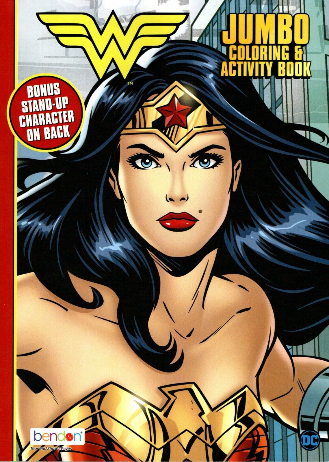 Wonder Women - Jumbo Coloring & Activity Book - (Set of 2 Books)