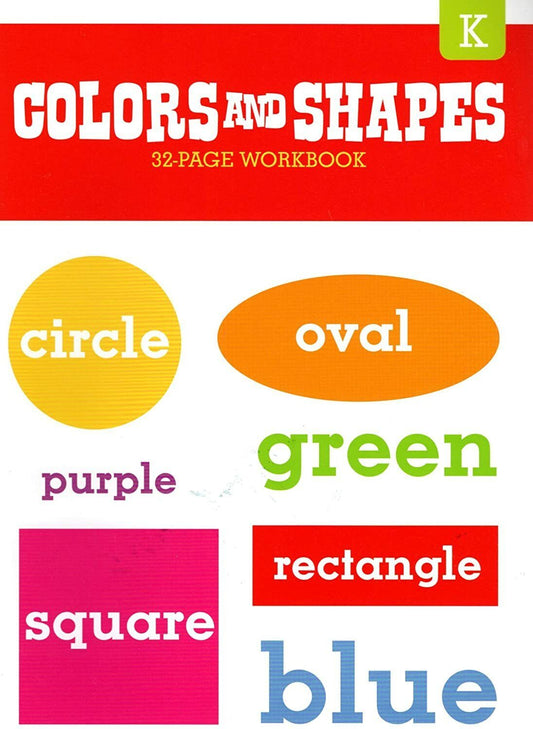 Educational Workbooks Kindergarten - Colors & Shapes