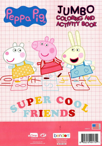 Peppa Pig - Jumbo Coloring & Activity Book