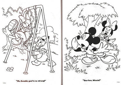 Disney Mickey Friends - Swing into Spring - Jumbo Coloring & Activity Book