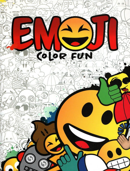 EMOJI Color Fun - v3 Paperback Book