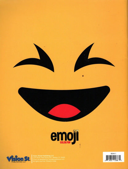 EMOJI Color Fun - v1 Paperback Book