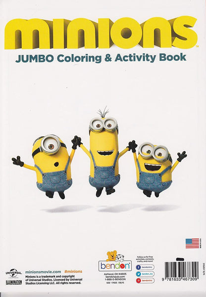 Despicable Me Minions Coloring and Activity Book