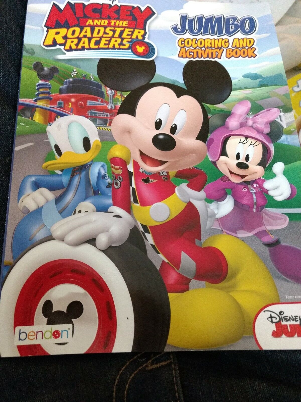 Mickey & the Roadmasters Jumbo Coloring & Activity Book