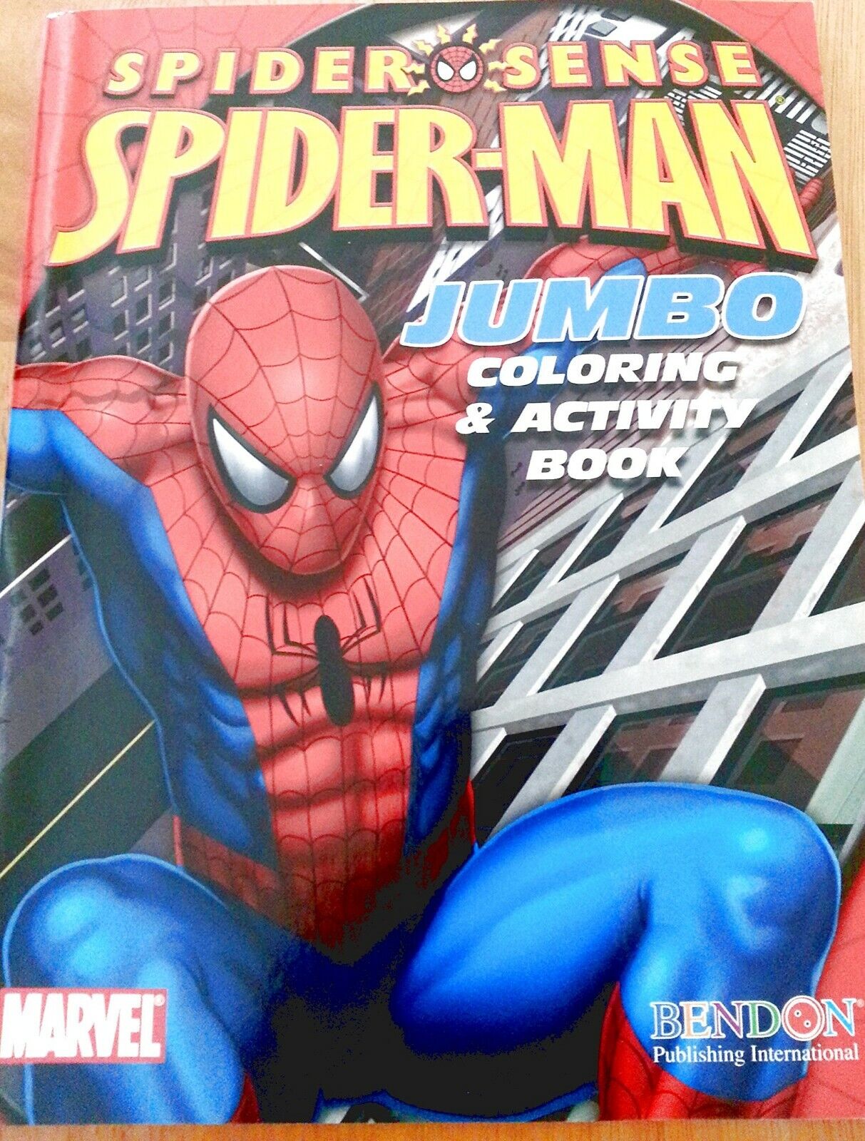 Jumbo Coloring and Activity Book--Spiderman (SpiderMan)