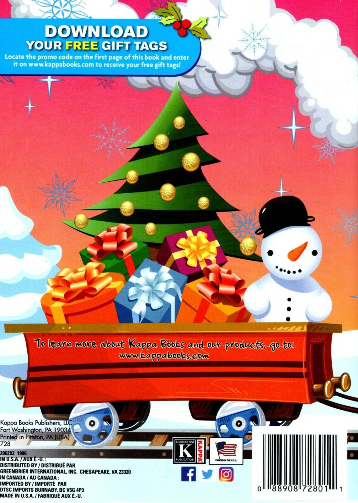 Christmas Edition Holiday Jumbo Coloring and Activity Book ~ Santa's Express