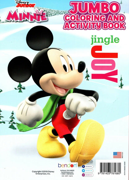 Christmas Edition Holiday - Jumbo Coloring & Activity Book - Jingle Joy