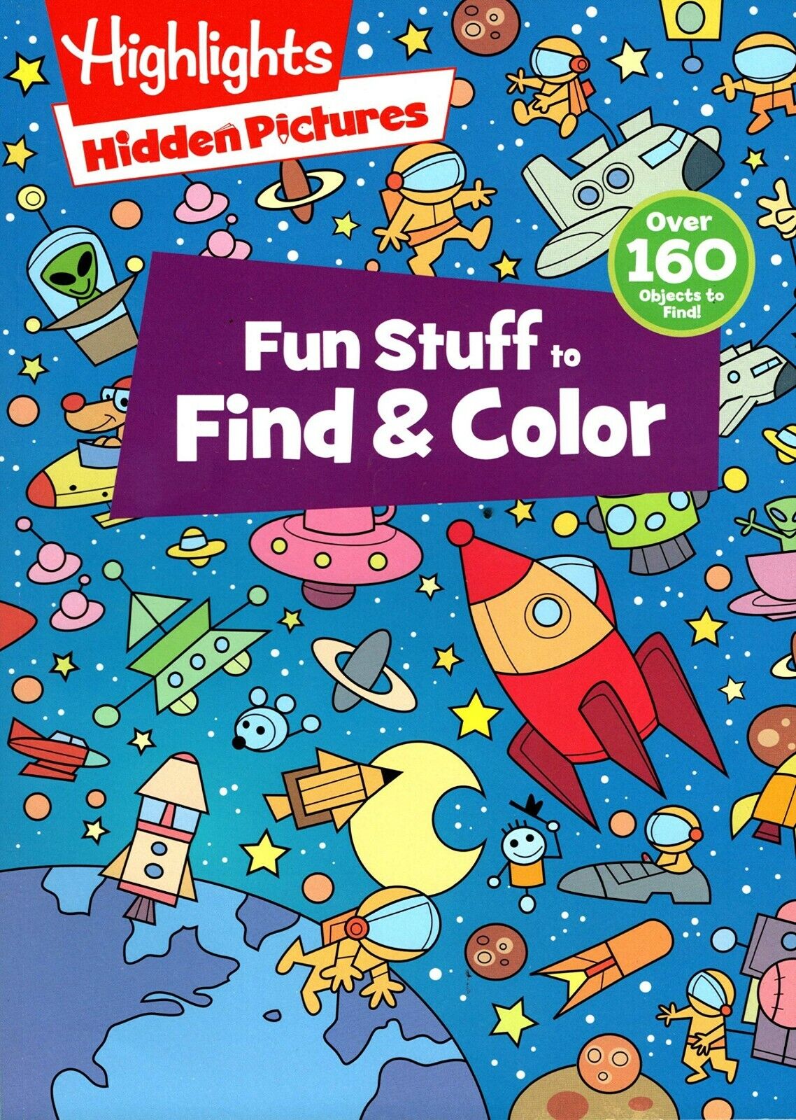 Highlights Hidden Pictures - Fun Stuff to Find & Color Coloring & Activity Book