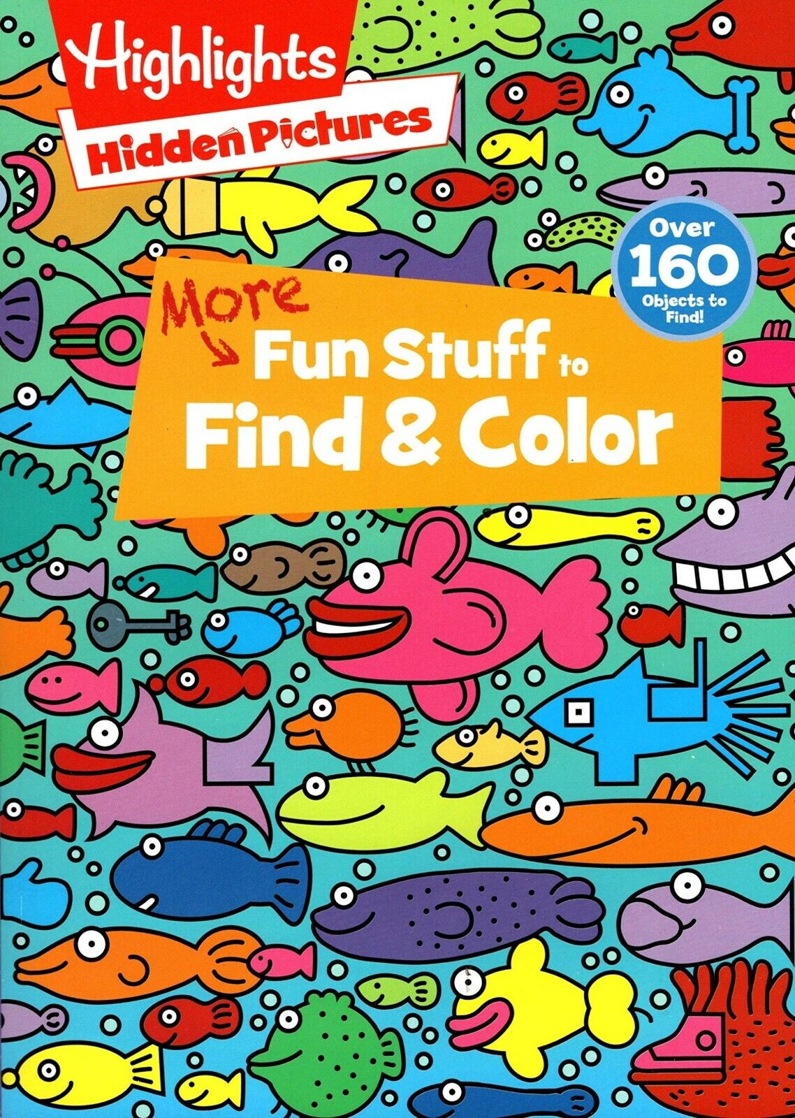 Highlights Hidden Pictures - Fun Stuff to Find & Color Coloring & Activity Book