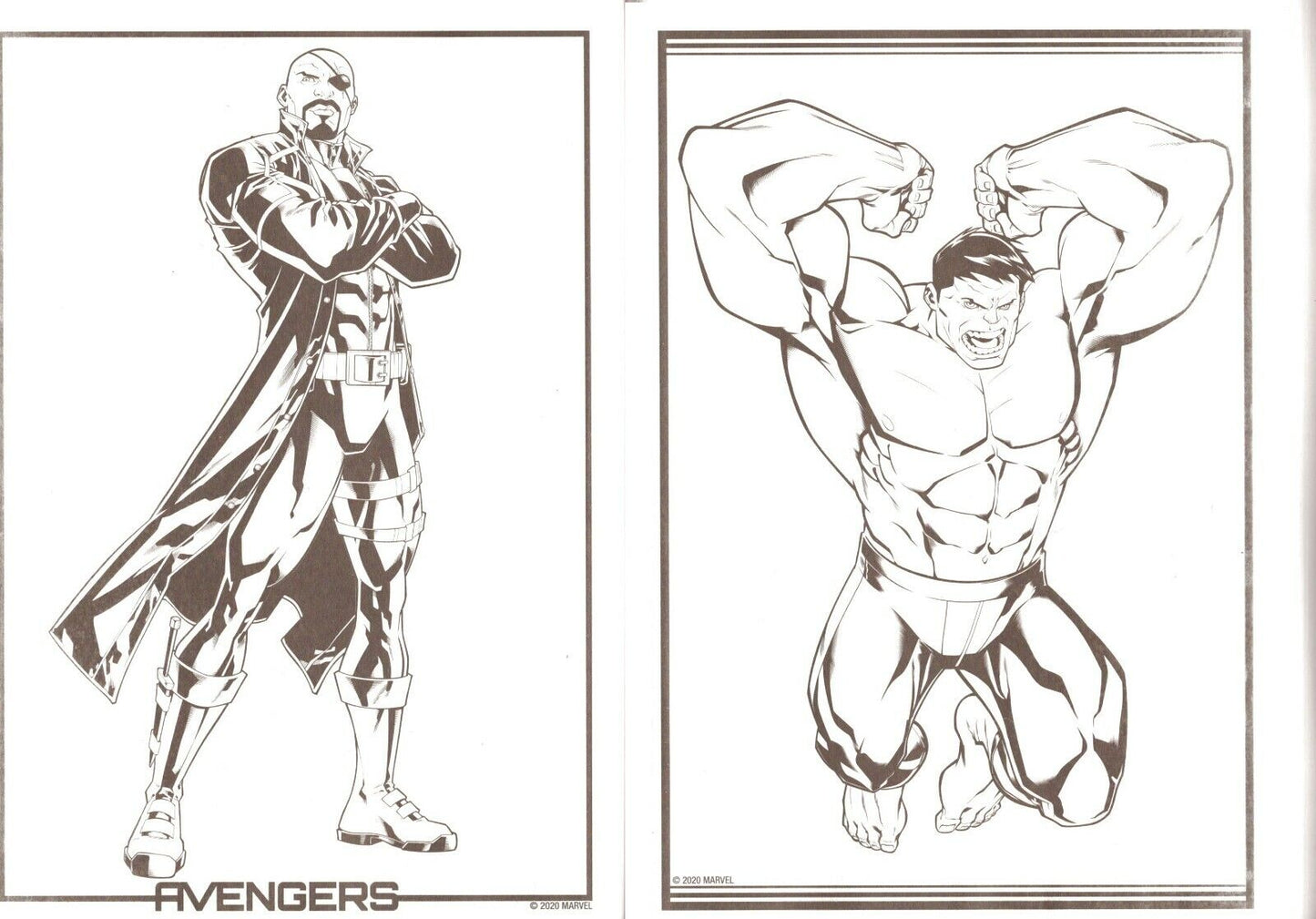 Marvel Avengers - Edition Holiday - Coloring & Activity Book - Seasons Greetings