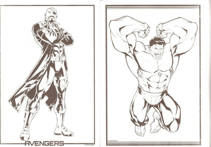 Marvel Avengers - Edition Holiday - Coloring & Activity Book - Seasons Greetings