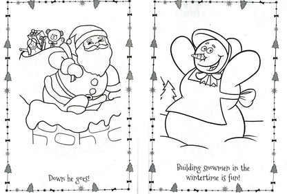 Christmas Holiday - Jumbo Coloring and Activity Book ~ Christmas Tails