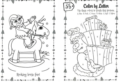 Christmas Holiday - Jumbo Coloring and Activity Book ~ Christmas Tails